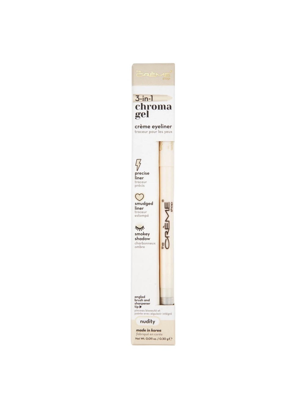 ‼️2/$10‼️ the Crème Shop 3-in-1 Chroma Gel Eyeliner - Nudity